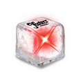 UltraGlow Clear Ice Cube w/ Red LED